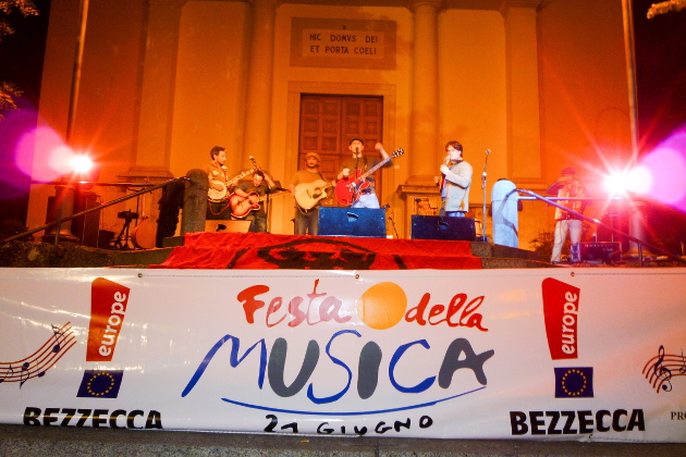 Festa della Musica aan het Ledromeer - Bezzecca Lago di Ledro
